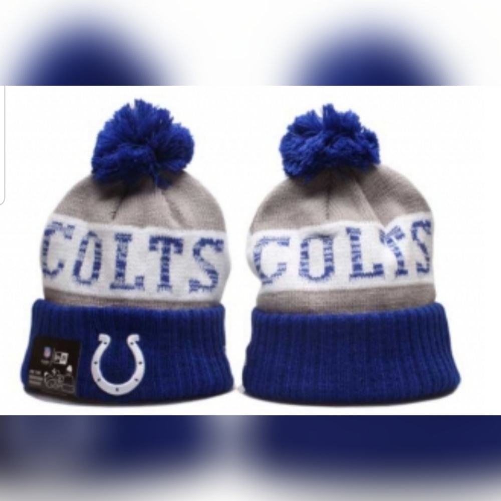 Indianapolis Colts Winter Pom Knit Beanie
